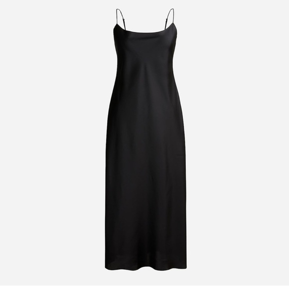 NWT J.Crew Gwyneth Slip Dress in Luster Charmeuse - Picture 3 of 6